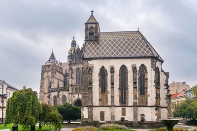 View of historical building against sky