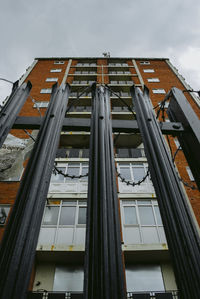Low angle view of building against sky