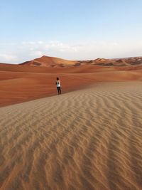 Man in desert