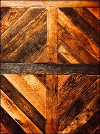 Full frame shot of hardwood floor