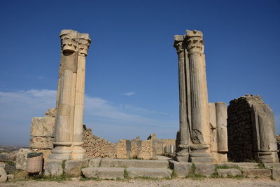 Volubilis, ruins of the colony of the roman empire