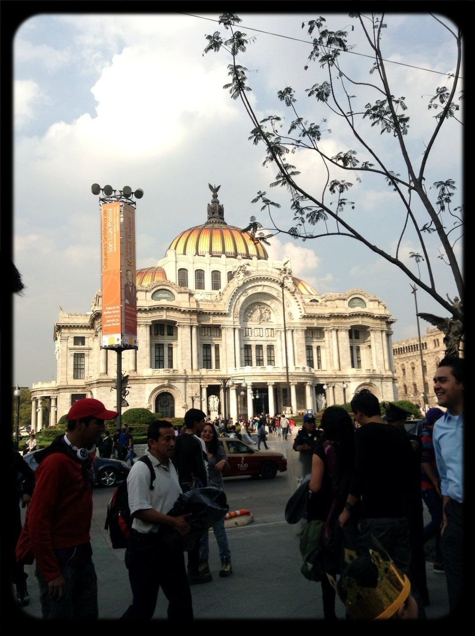 architecture, building exterior, large group of people, built structure, men, person, religion, sky, place of worship, lifestyles, spirituality, famous place, travel destinations, tourism, church, transfer print, tourist, travel