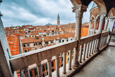 View of buildings in city