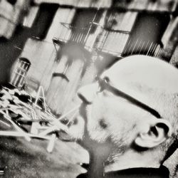 Close-up of woman in bikini