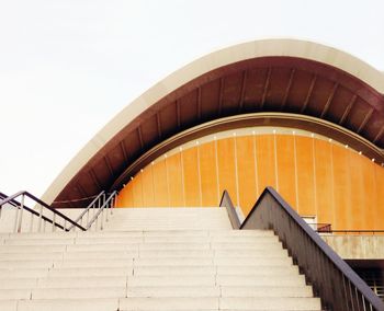 Low angle view of staircase