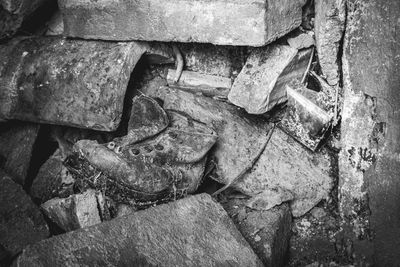 Full frame shot of stone wall