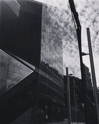 Low angle view of buildings against sky