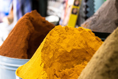 View of spices for sale