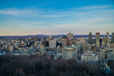 Cityscape against sky