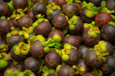 Full frame shot of fruits for sale at market stall