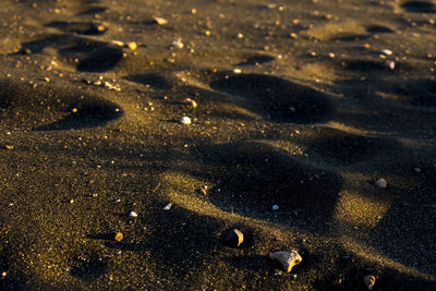 Full frame shot of sand