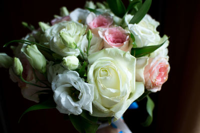 Close-up of rose bouquet