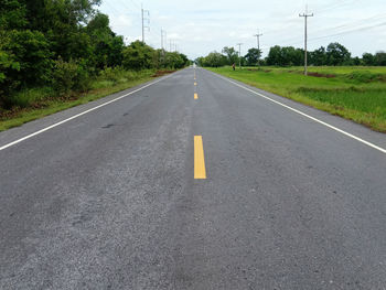 View of country road