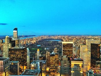 Aerial view of cityscape