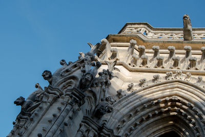 Low angle view of temple