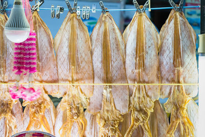 Close-up of fruits for sale in market