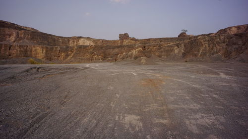 View of landscape against sky