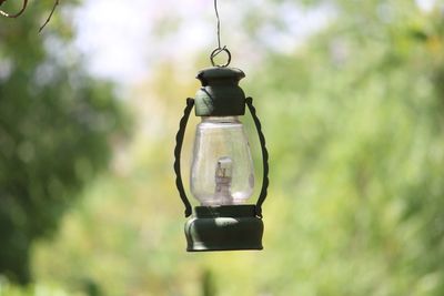 Close-up of illuminated light bulb