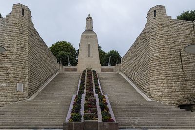 Low angle view of a temple