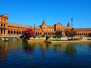 Buildings at waterfront