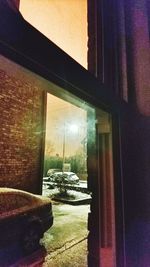 Close-up of window
