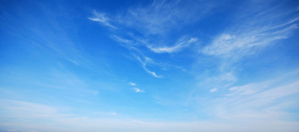 Low angle view of clouds in sky