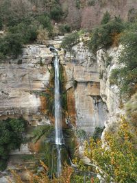 Waterfall in forest