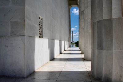 Corridor of building