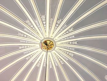Full frame shot of illuminated ceiling