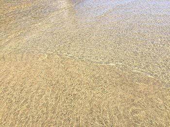 Full frame shot of abstract pattern on sand