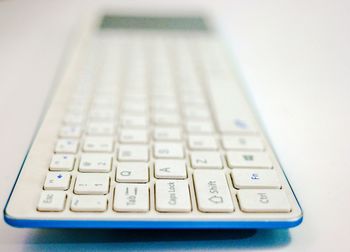 Close-up of computer keyboard