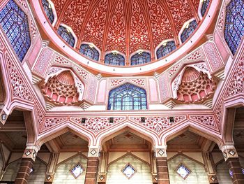 Low angle view of dome in temple