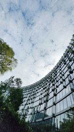 Low angle view of building against sky