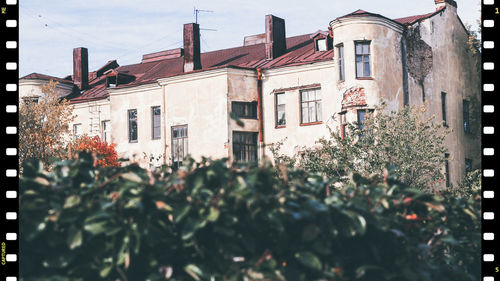 Buildings against sky