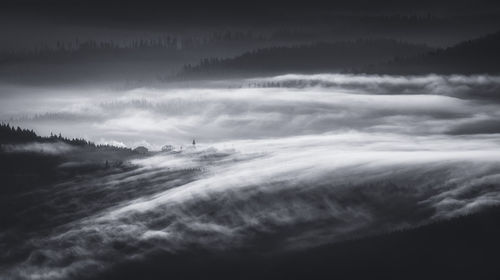 Scenic view of cloudscape against sky