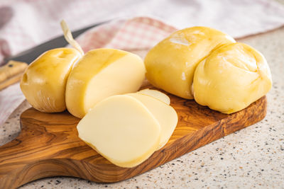 Close-up of food on table