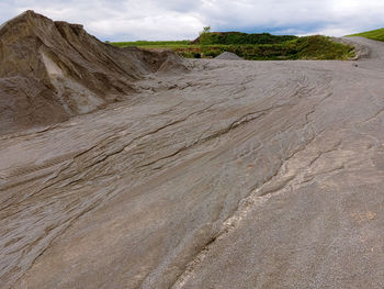 Panoramic view of rock formations