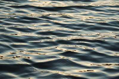 Full frame shot of rippled water