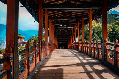 View of bridge against sky