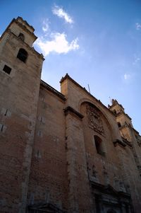 Low angle view of cathedral against sky