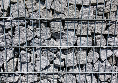 Full frame shot of metal structure