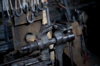 Work tools of blacksmith