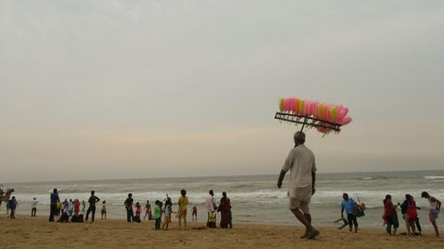 People at beach