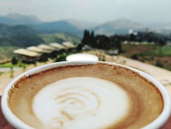 Close-up of coffee