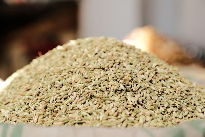 Close-up of bread in market