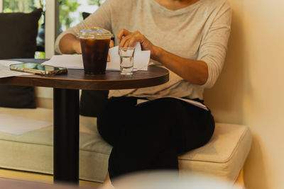 sitting