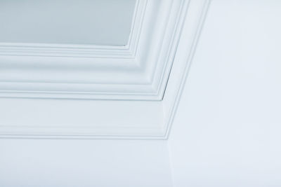 Close-up of paper against white background