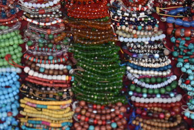 Close-up of multi colored for sale in market