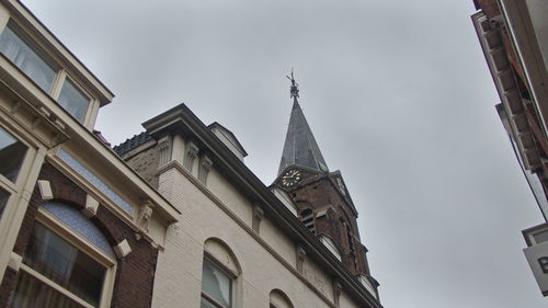 Low angle view of buildings against sky