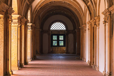 Corridor of building